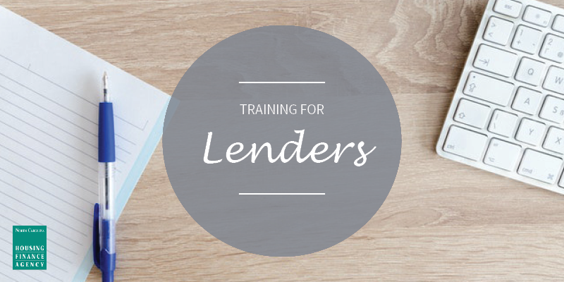 Let’s Make Home Happen Webinar (Loan Officers) Graphic that says training for lenders