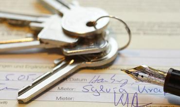 a set of keys on a desk