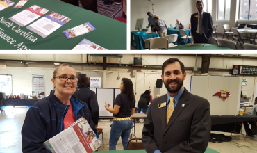 NC Housing Finance Agency Attends Three Veterans' Events in February Troy Hershberger attending veterans events
